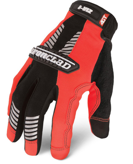 S - I-Viz Orange 2 | IRONCLAD GENERAL GLOVES (Package of 12)