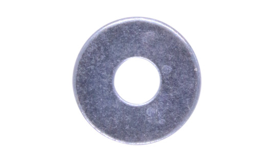 M8 Fender Washer, Low Carbon Steel, Zinc Clear