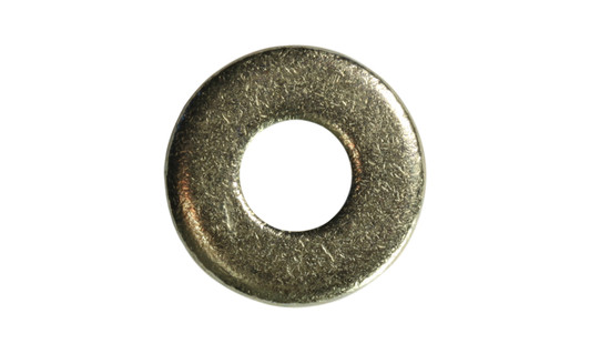 M12 Thick Flat Washer, Din 7349, Low Carbon Steel, Zinc Clear