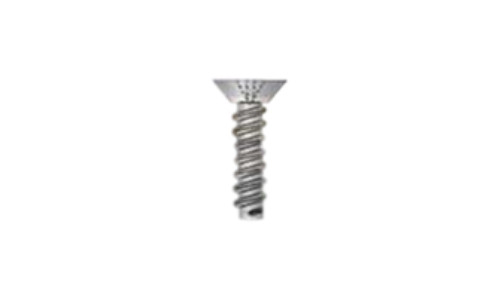 #8-18 x 3/8" Phillips Flat Undercut Head Sheet Metal Screw, Type B, Steel, Zinc Plated  (Box of 10000)
