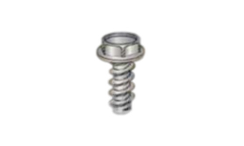 #20-12 x 3/4" Unslotted Hex Washer Head Sheet Metal Screw, Type B, 18-8 Stainless Steel  (Box of 750)