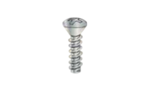 #6-20 x 3/8" Phillips Oval Head Sheet Metal Screw, Type B, Steel, Zinc Plated  (Box of 10000)