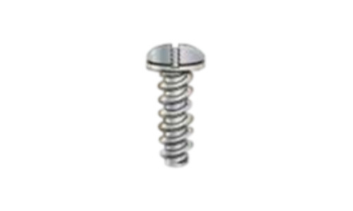 #6-20 x 3/8" Slotted Pan Head Sheet Metal Screw, Type B, Steel, Zinc Plated  (Box of 10000)