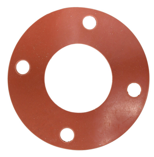 Red Rubber (SBR) Gasket - 3" 150# FF 1/8" (7.5 in OD)