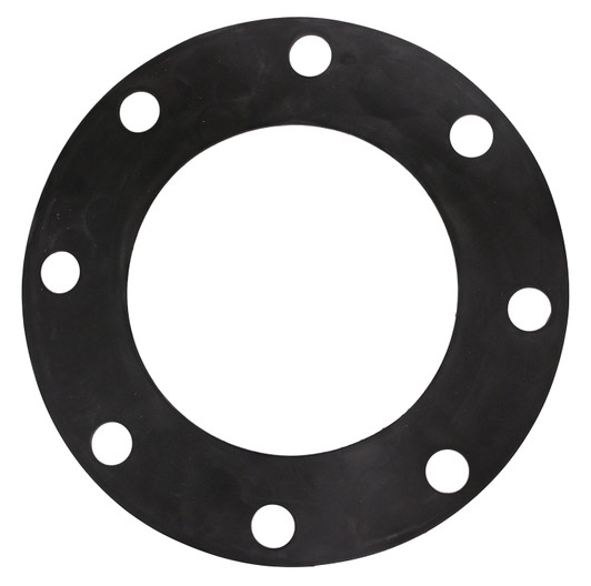 EPDM Rubber Gasket - 6" 150# FF 1/8" (11 in OD)