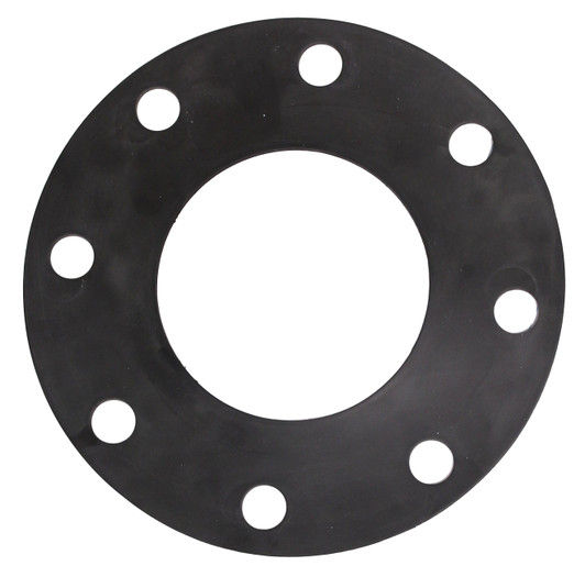 Buna-N Rubber Gasket - 3" 300# FF 1/16" (8.25 in OD)