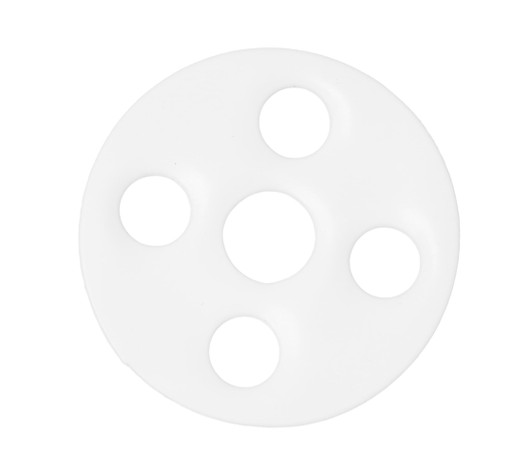 Virgin PTFE Gasket - 1/2" 150# FF 1/8" (3.5 in OD)