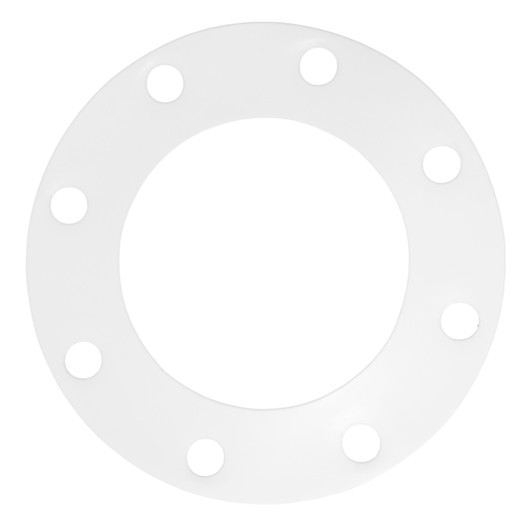 Virgin PTFE Gasket - 8" 150# FF 1/8" (13.5 in OD)