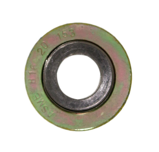Spiral Wound Gasket - 1/2" 150# | 304 Stainless & Graphite Filler
