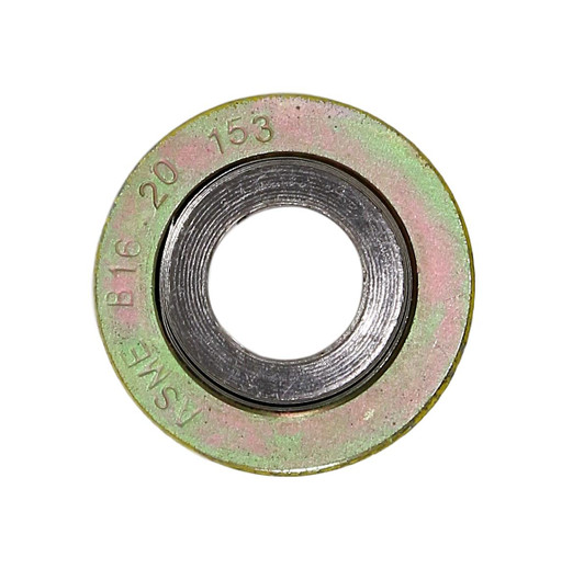 Spiral Wound Gasket - 3/4" 150# | 304 Stainless & Graphite Filler