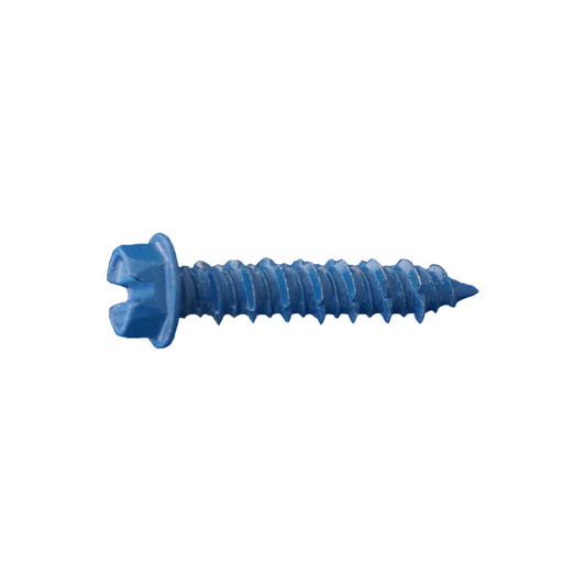 1/4 X 1-3/4 HEX WASHER CONCRETE SCREWS BULK DAGGER-GUARD BLUE (Box of 2000)