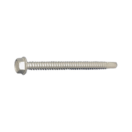 14 X 7 HEX WASHER HEAD SELF DRILL SCREWS 410 STAINLESS STEEL DAGGER-GUARD (Box of 250)