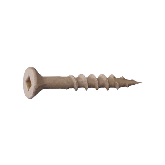 8 X 2-1/4 SQUARE FLAT W/NIBS TYPE 17 DECK SCREWS ACQ DAGGER ULTRA-GUARD TAN (Box of 3000)