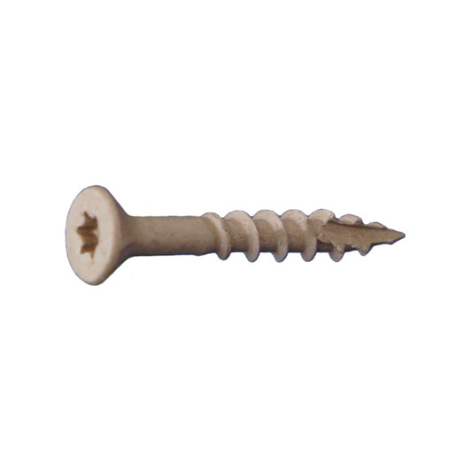 8 X 1-5/8 STAR FLAT W/NIBS TYPE 17 DECK SCREWS ACQ DAGGER ULTRA-GUARD TAN (Box of 5000)