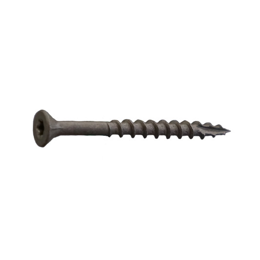 10 X 6 STAR FLAT W/NIBS TYPE 17 DECK SCREWS ACQ DAGGER ULTRA-GUARD DARK (Box of 1000)