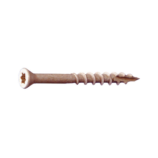 7 X 2-1/4 STAR TRIM W/NIBS TYPE 17 DECK SCREWS ACQ DAGGER ULTRA-GUARD TAN (Box of 3000)