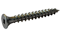 #10-8 x 2-3/4" 18-8 Stainless Steel Deck Screw, Bugle Head, Square Drive, Type 17 Point (Box of 750)