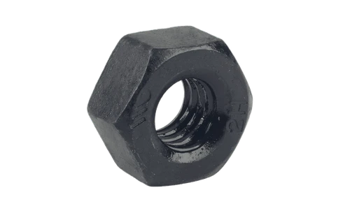 1/4"-20 A194 2H Heavy Hex Nut, Steel, Plain (Box of 4,000)