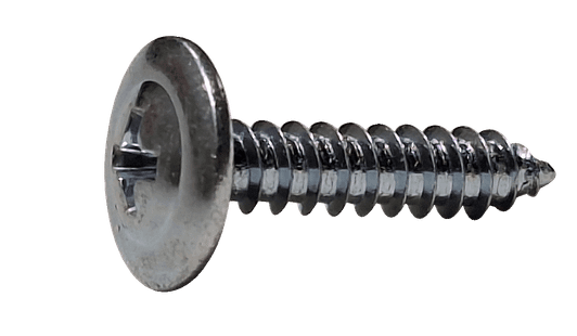 #6-20 x 3/8" Phillips Modified Truss Head Sheet Metal Screw, Type AB, Steel, Zinc Plated (Box of 10,000)
