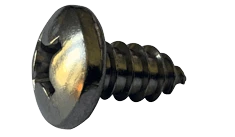 #10-12 x 2-1/2" Phillips Pan Head Sheet Metal Screw, Type A, 18-8 Stainless Steel (Box of 1,000)
