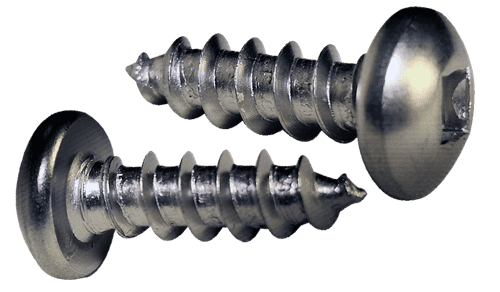 #8-15 x 3/4" Square Pan Head Sheet Metal Screw, Type A, 410 Stainless Steel (Box of 4,000)