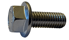 5/16"-18 x 3/4" Non-Serrated Flange Bolt, 18-8 Stainless Steel (Box of 500)