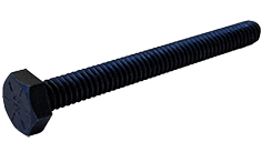 1/4"-20 x 5-1/2" Hex Tap Bolt Grade 8, Plain - FT (Box of 400)