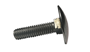 1/4"-20 x 1-1/4" Step Bolt Low Carbon Steel, Zinc Clear (Box of 600)