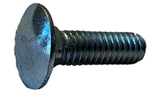 5/16"-18 x 1-1/4" Carriage Bolt Grade 5, Zinc Clear - FT (Box of 1,100)