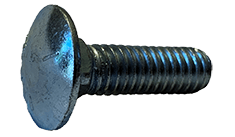 5/16"-18 x 5-1/2" Carriage Bolt Grade 5, Zinc Clear - FT (Box of 250)