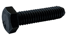 5/16"-18 x 2" Hex Cap Screw, Grade 2, Black Oxide (Box of 800)