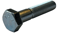 5/16"-24 x 1-3/4" Hex Cap Screw Grade 5, Zinc Clear - PT (Box of 850)