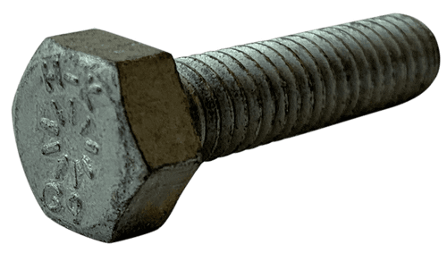 5/16"-18 x 1/2" Hex Cap Screw, Grade 9, Steel, Ecoguard Silver (Box of 1,650)