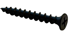 #7 x 2" Phillips Bugle Head Drywall Screw, Coarse Thread, Phosphate (Box of 3,000)
