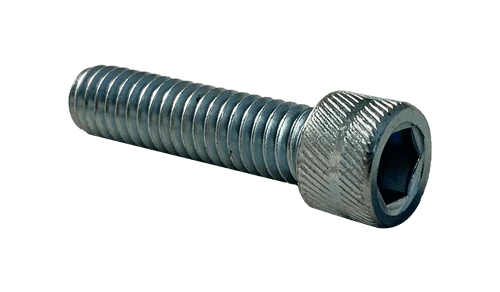 #8-32 x 3/8" Socket Head Cap Screw, Alloy Steel, Zinc Clear (DFARS) (Box of 100)