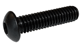 5/16"-18 x 7/8" Button Head Socket Cap Screw, Alloy Steel, Plain (Box of 100)