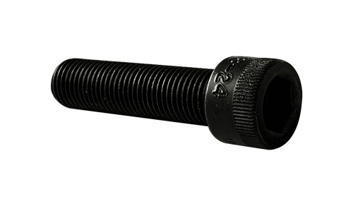 7/16"-20 x 2" Socket Head Cap Screw, Fine Thread, Alloy Steel, Thermal Black Oxide (DFARS) (Box of 50)