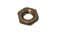 M4-0.7 Hex Jam Nut, DIN 439, A2 (18-8) Stainless Steel, Plain (Box of 10,000)