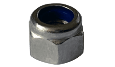 M5-0.8 Din 982 Nylon Insert Lock Nut, A4 (316) Stainless Steel (Box of 4,000)