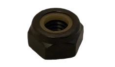 M12-1.75 Din 985 Nylon Insert Lock Nut, Class 8, Steel, Black Oxide (Box of 300)