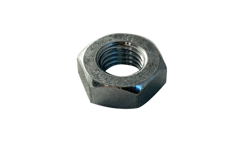 5/16-24 x 9/16 x 7 (5/32x3/64) Hex Machine Screw Nut, Low Carbon Steel, Zinc Clear (Box of 3,000)