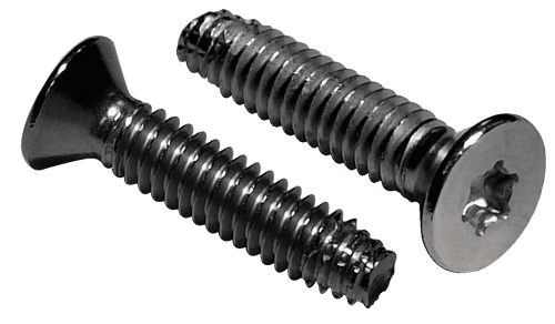 #6-32 x 5/8" Flat Head Torx Thread Cutting Screw Type F, 410 SS (Box of 5,000)
