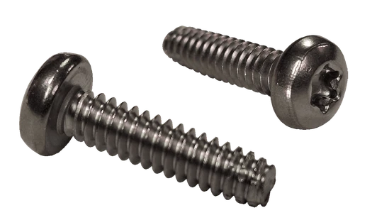 #10-24 x 3/8" Pan Head Torx (6-Lobe) Thread Cutting Screw Type F, 410 SS (Box of 4,000)