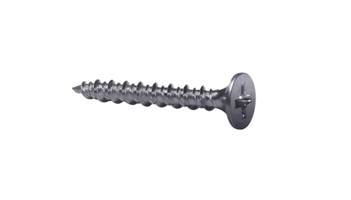 #8-15 x 2-1/2" Phillips Bugle Head Drywall Screw, High-Low Thread, Zinc (Box of 2,500)