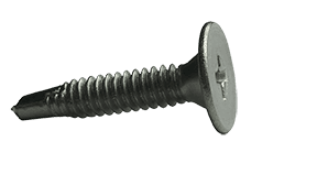#10-24 x 5/8" Wafer head Phillips Tek Screw #3 Point, 18-8 SS (Box of 2,500)