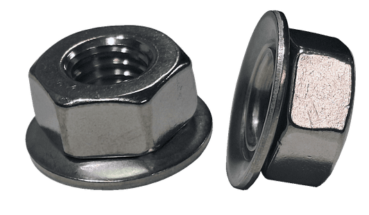M10-1.5 Keps Lock Nut, Conical Washer, A2 (18-8) Stainless Steel, Passivated (Box of 500)