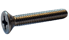 #2-56 x 7/16" Phillips Drive 82 Degree Flat Head Machine Screw, 316 Stainless Steel - FT (Box of 5,000)