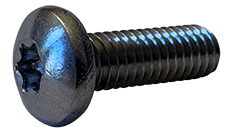 #0-80 x 3/16" Torx Drive Pan Head Machine Screw, 18-8 Stainless Steel - FT (Box of 4,000)