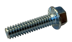 #10-24 x 3/4" Serrated Flange Bolt, 18-8 Stainless Steel (Box of 2,000)