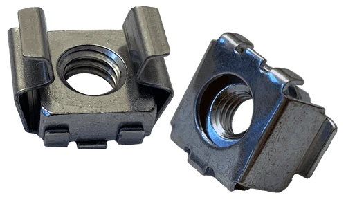 5/16-18-2B Cage Nut, Steel, Zinc Clear (Box of 1,000)